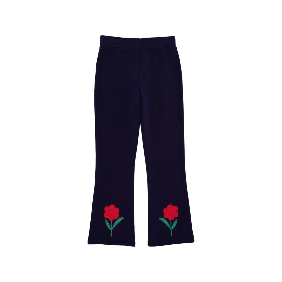 Patty Pants - Nantucket Navy/Richmond Red/Flower
