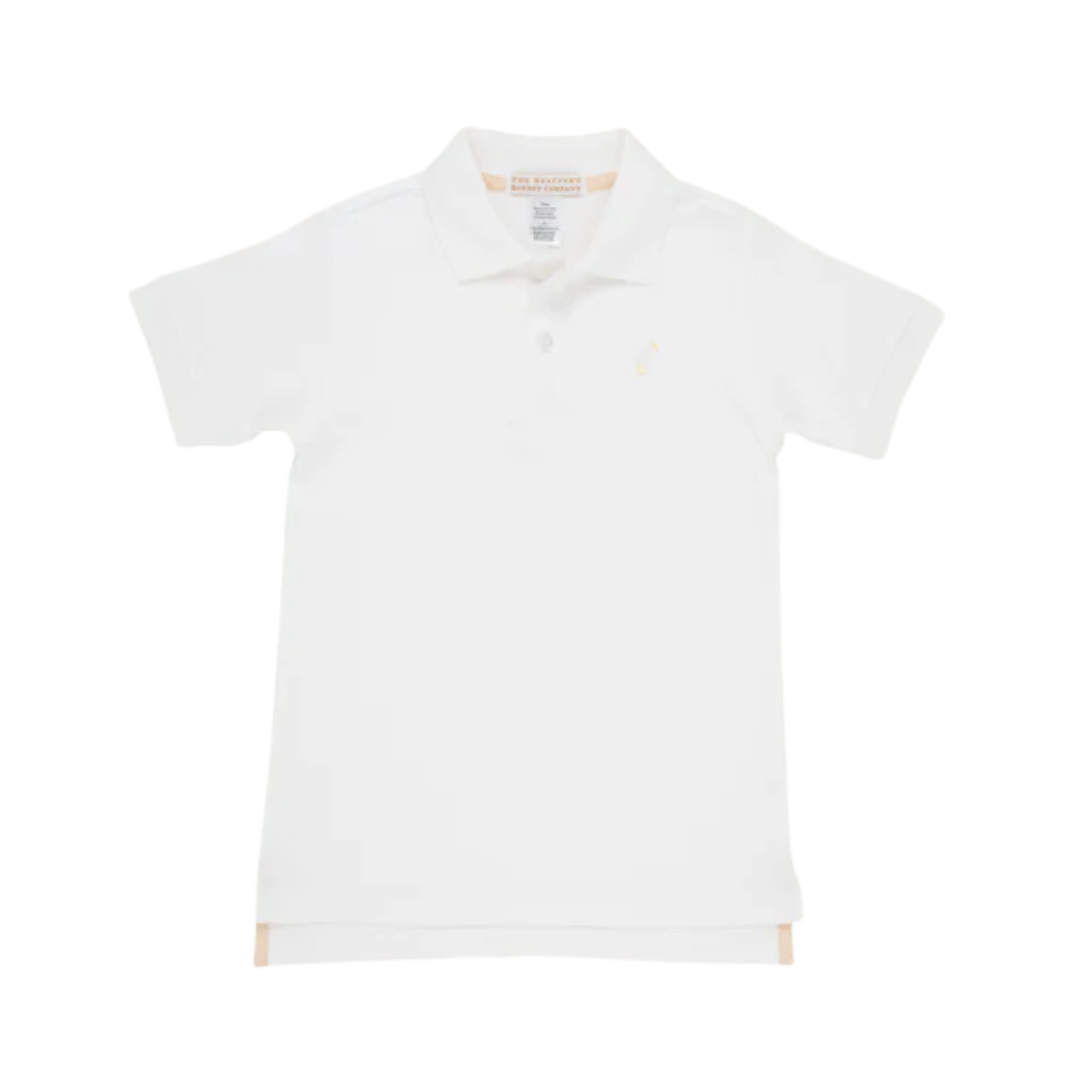 tbbc Prim and Proper Polo SS Pima - Worth Avenue White