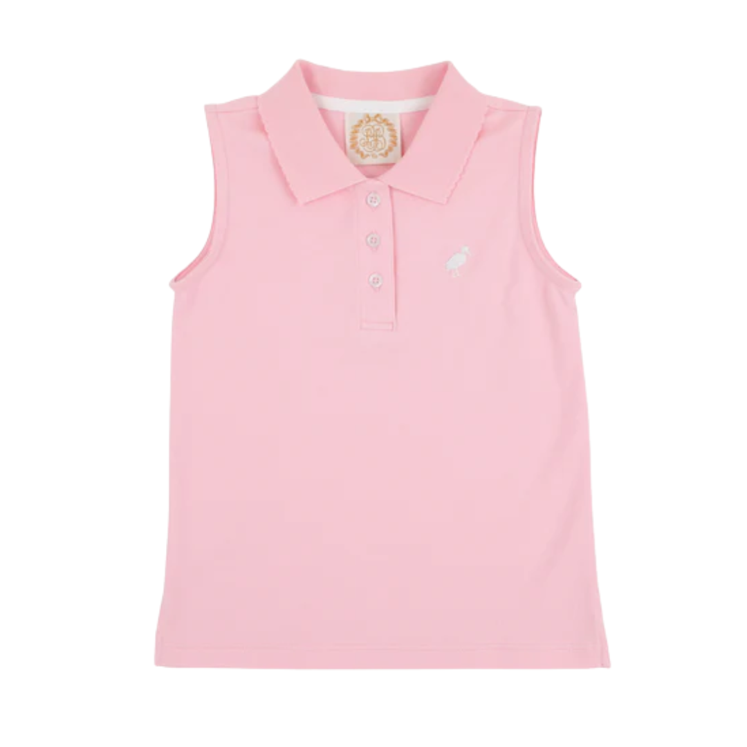 tbbc Anna Price Sleeveless Polo - Pier Party Pink