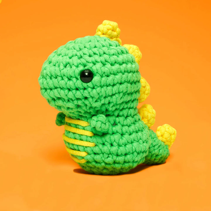 The Woobles Crochet Kit - Fred the Dinosaur
