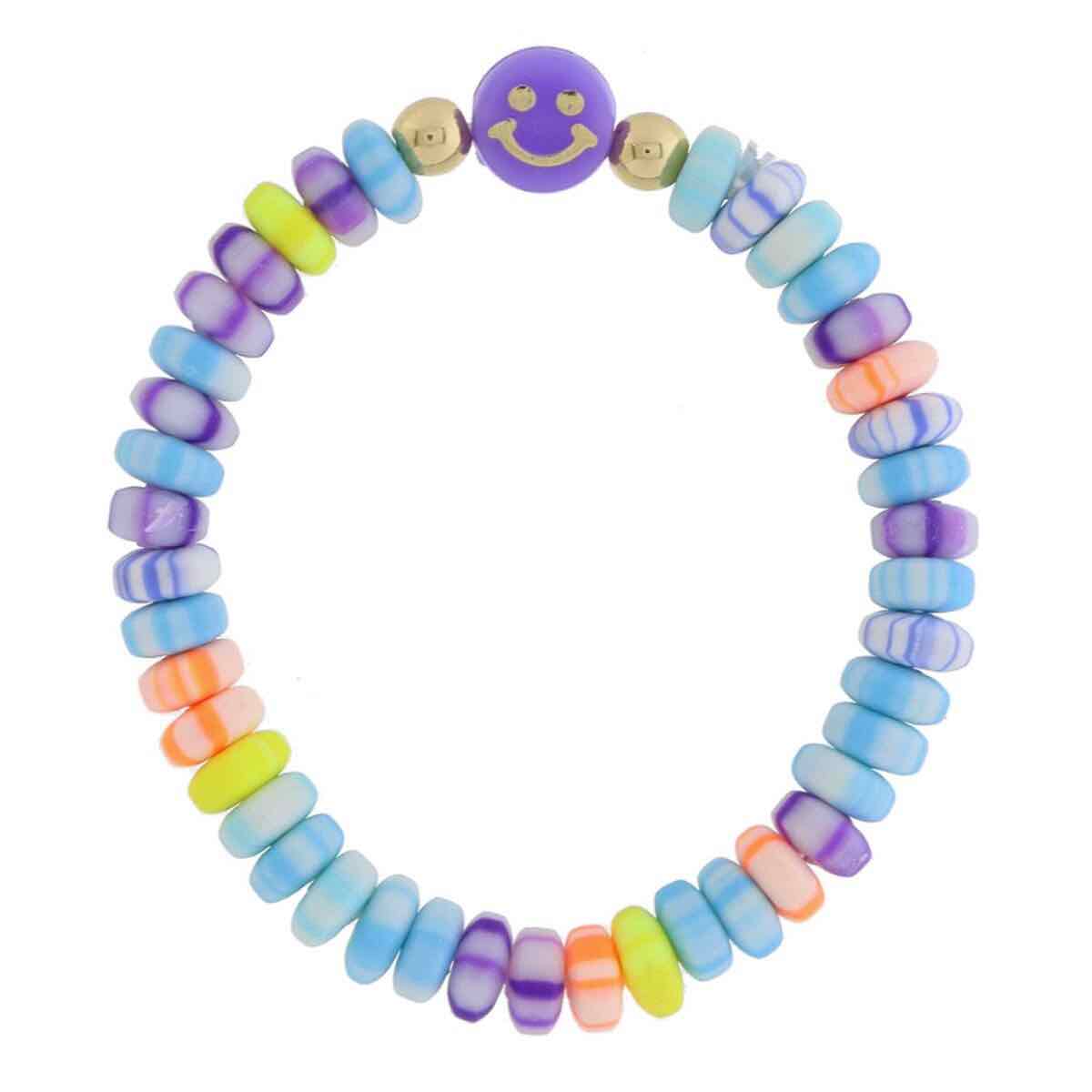 Bracelet - Made You Smile - Multi Tie-Dye