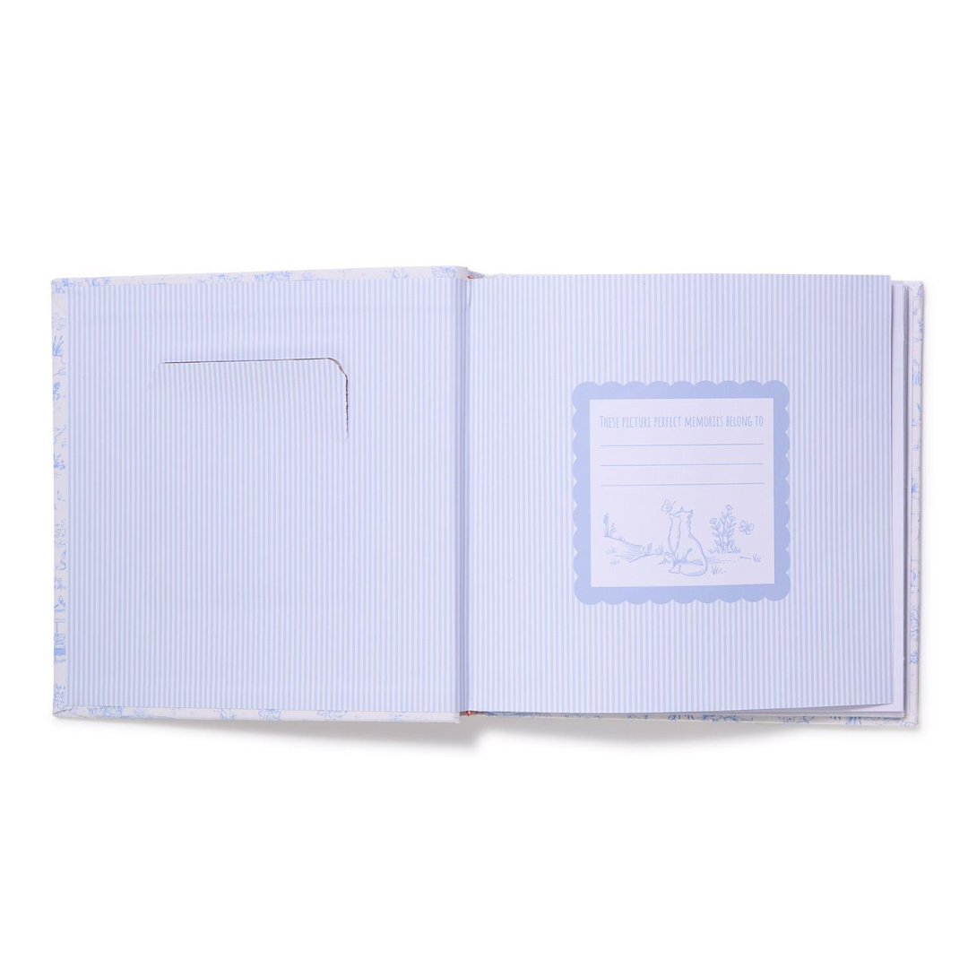 Photo Album - Thank Heaven Blue Animal Toile