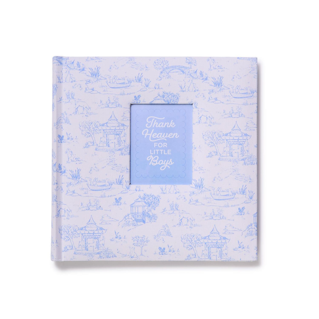 two's company Photo Album - Thank Heaven Blue Animal Toile