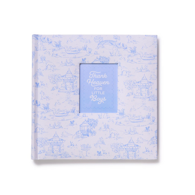two's company Photo Album - Thank Heaven Blue Animal Toile