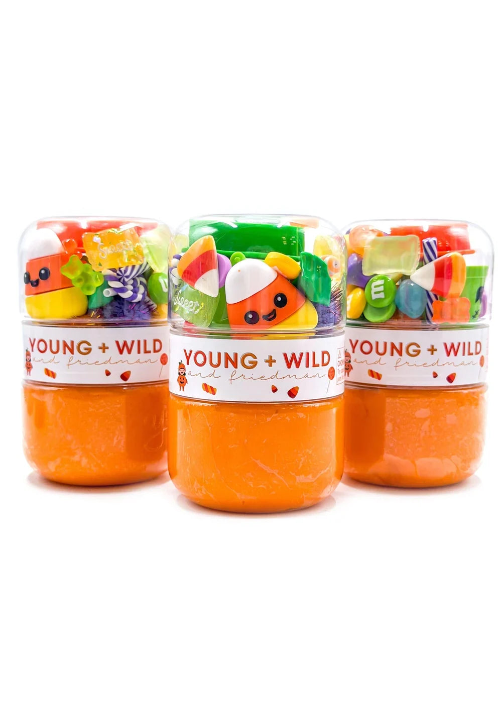 young wild and friedman Grab & Go Dough Jar - Trick or Treat