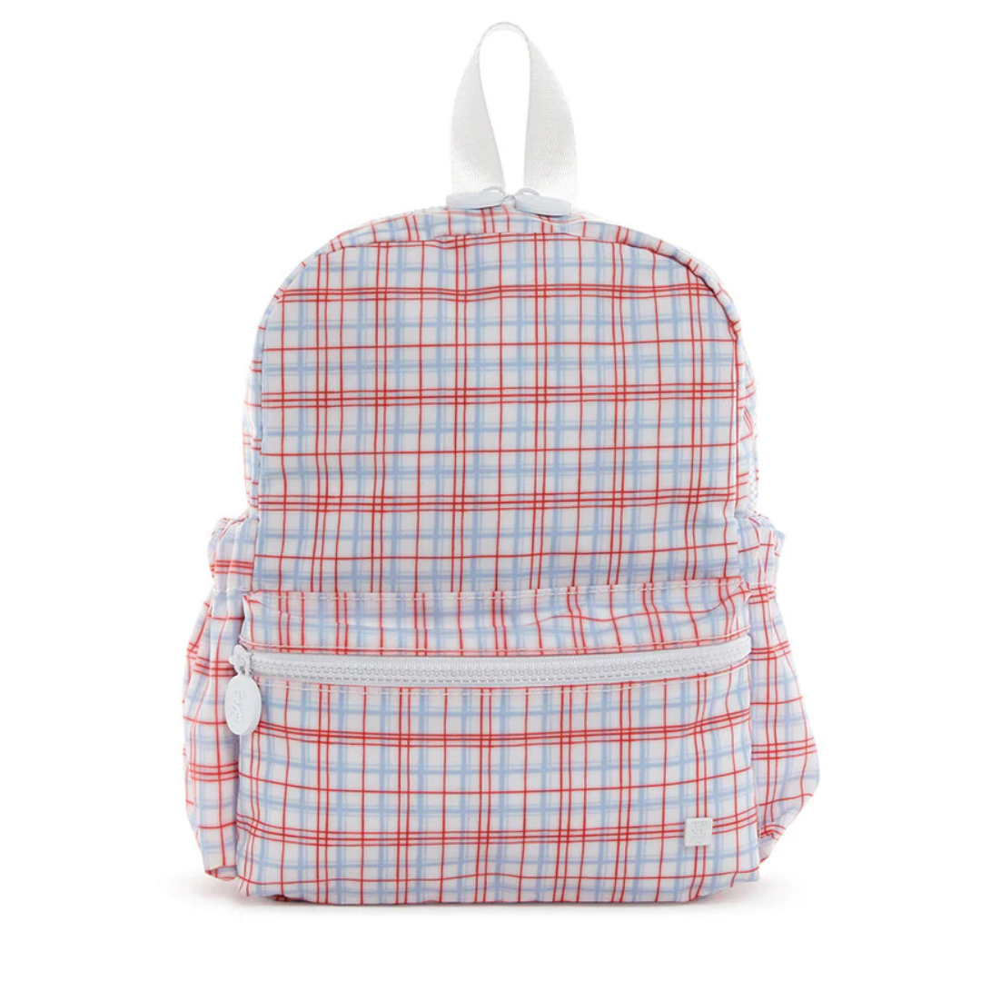 TRVL Backpacker - Classic Plaid Red