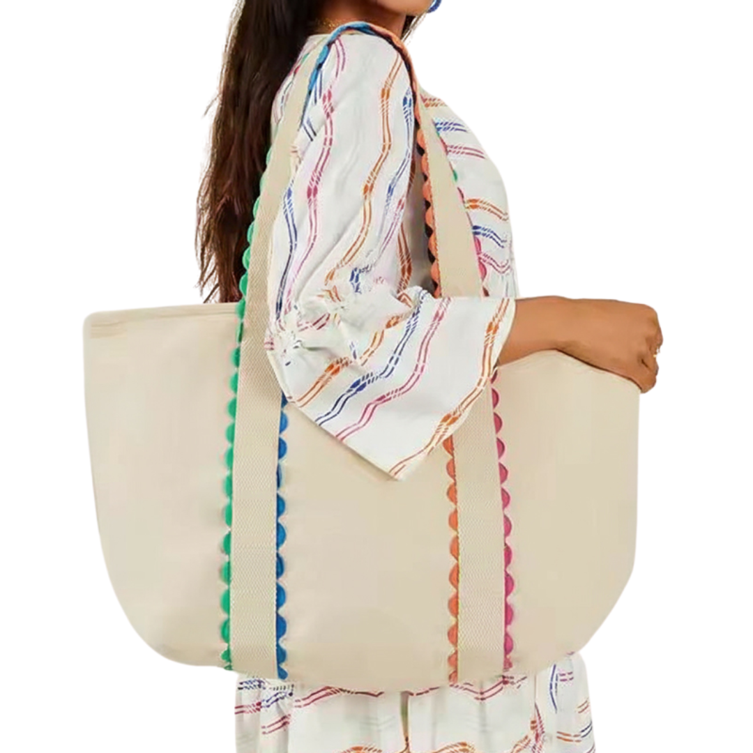 Colorful Ric Rac Tote