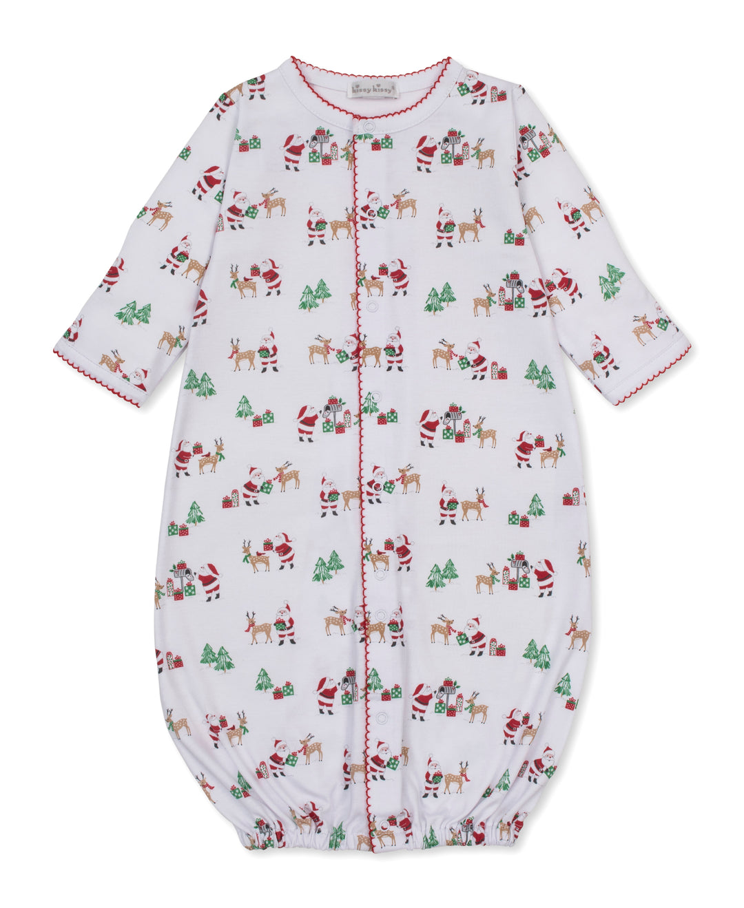 kissy kissy Convertible Gown - North Pole Reindeer