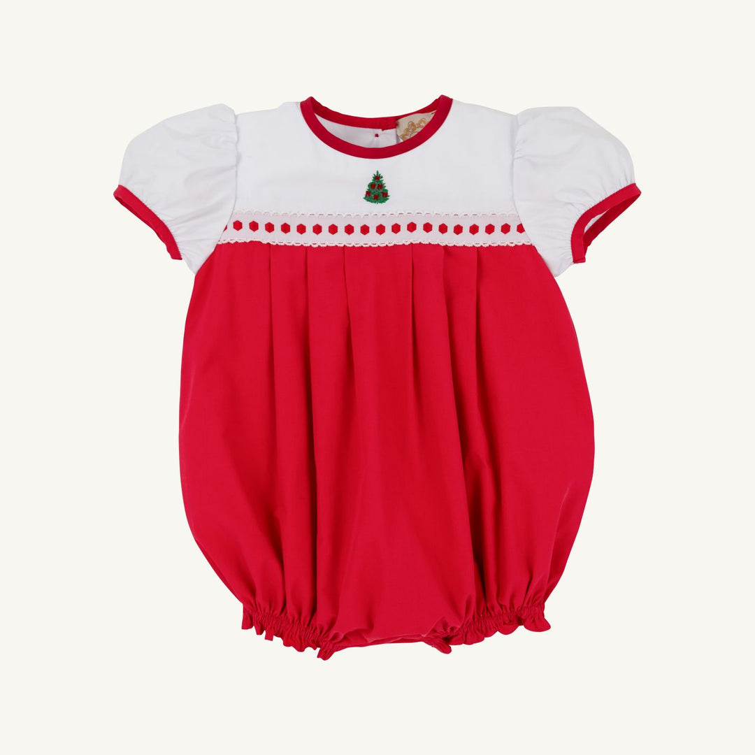 tbbc Cindy Lou Bubble - Worth Ave White/Richmond Red/Christmas Tree
