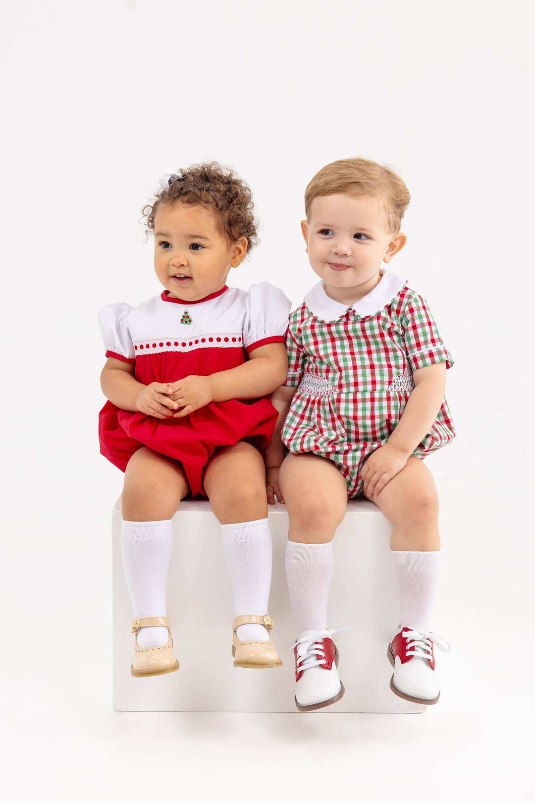 Cindy Lou Bubble - Worth Ave White/Richmond Red/Christmas Tree