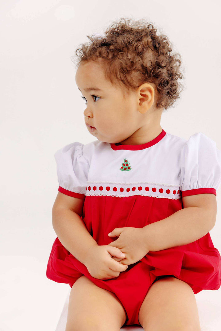 Cindy Lou Bubble - Worth Ave White/Richmond Red/Christmas Tree
