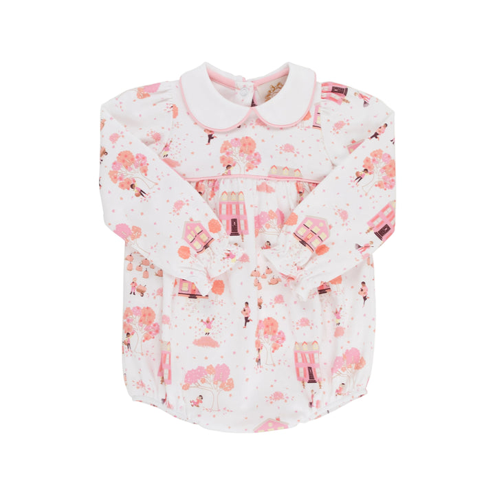 tbbc Long Sleeve Britt Bubble - Fall on Fincastle Rd/Sandpearl Pink