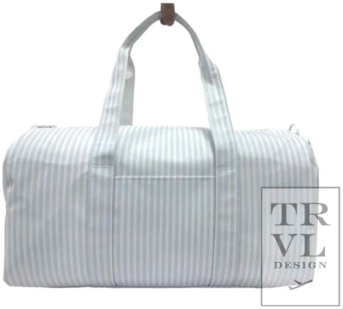 TRVL Weekender Duffle Bag - Pimlico Stripe Blue