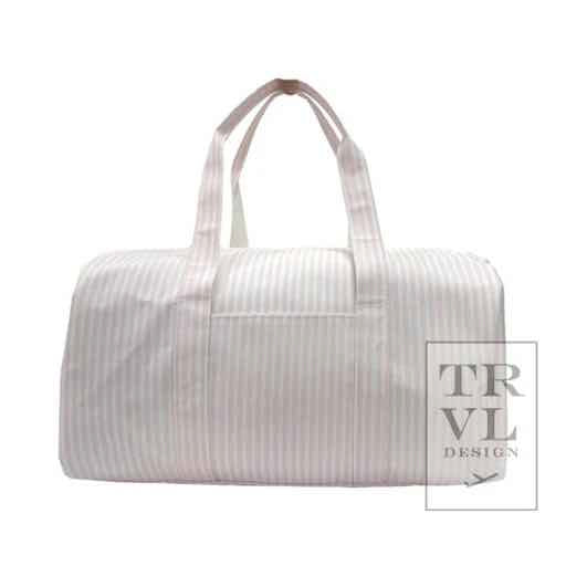 TRVL Weekender Duffle Bag - Pimlico Stripe Pink