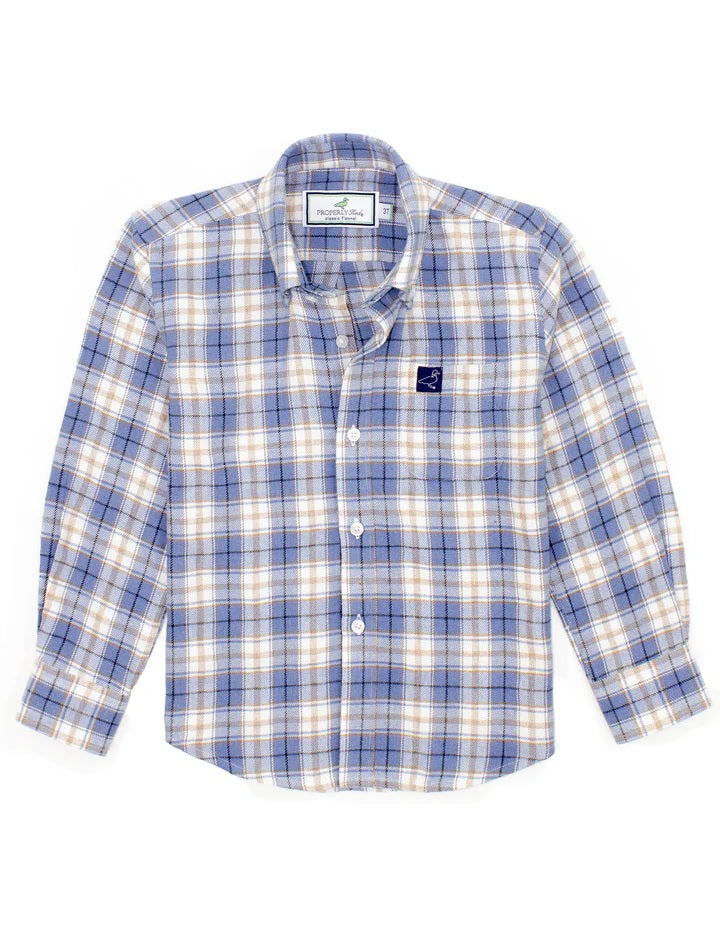 Classic Flannel Shirt - Winter Breeze