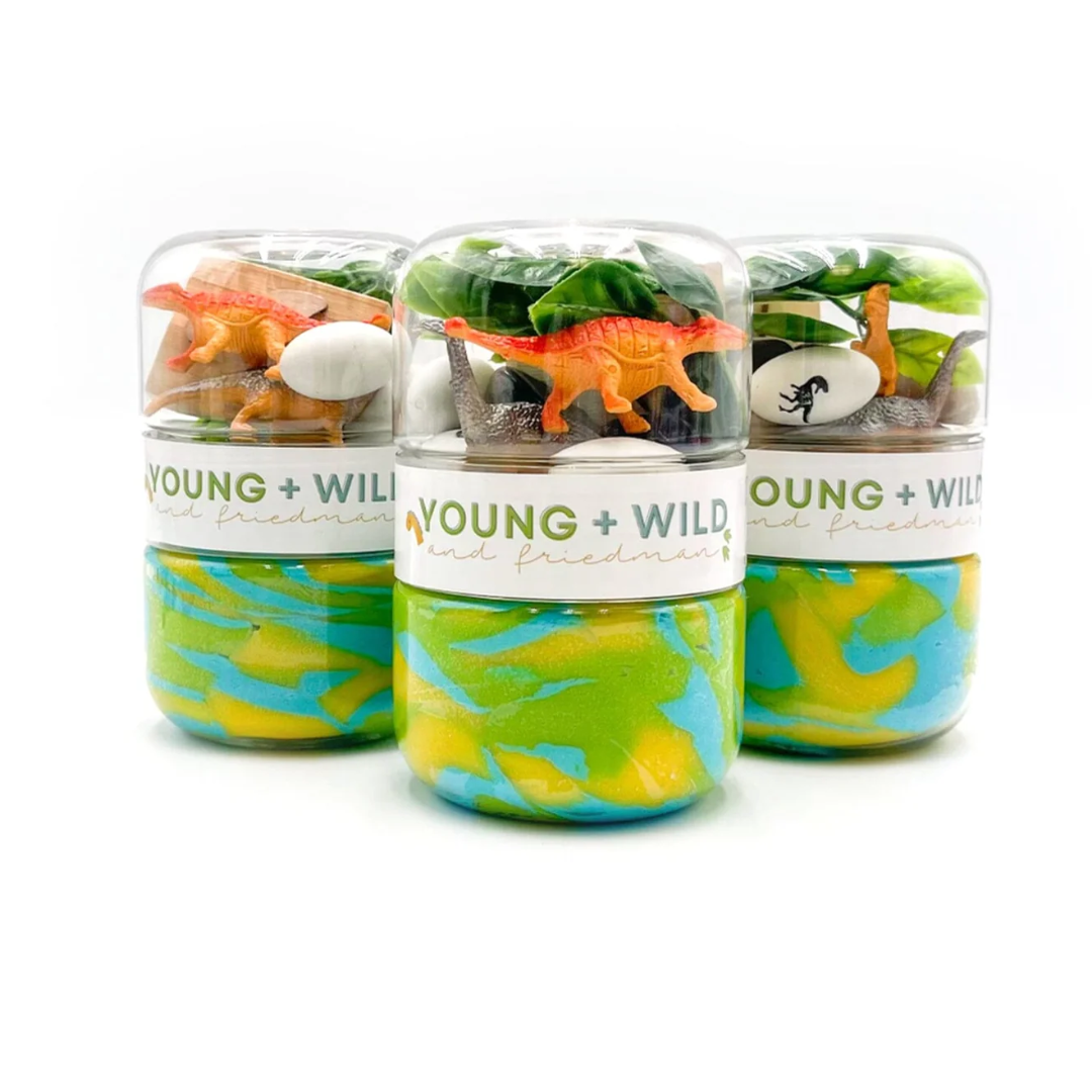 Grab & Go Dough Jar - Dinosaur