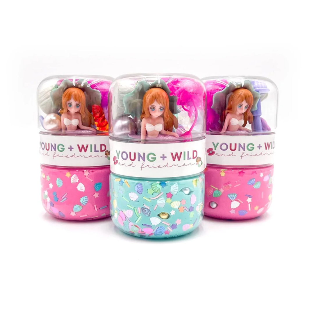 Grab & Go Dough Jar - Mermaid