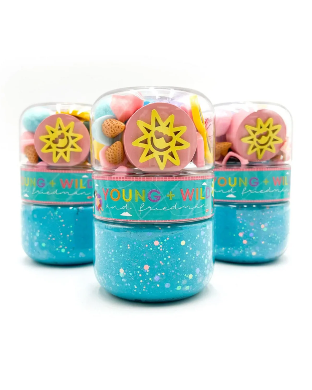 Grab & Go Dough Jar - Pool Party