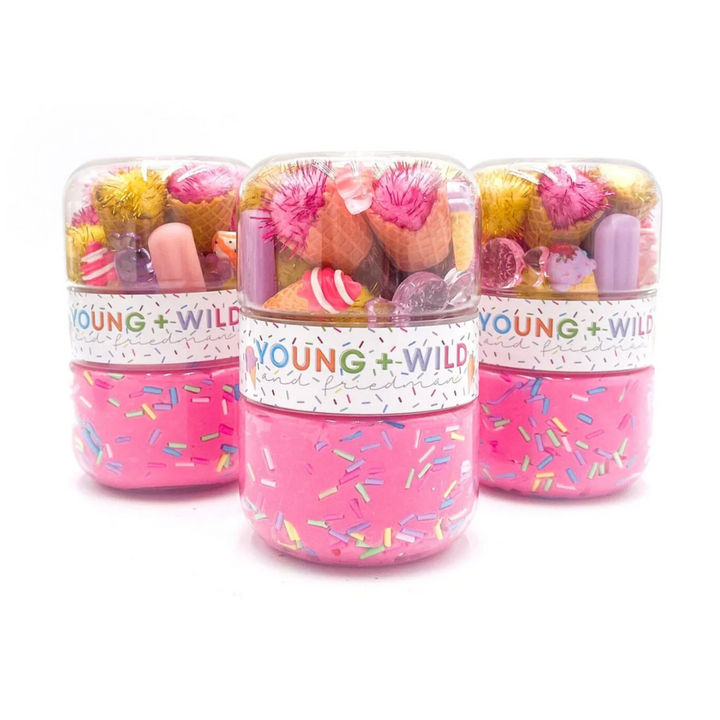 Grab &amp; Go Dough Jar - Ice Cream