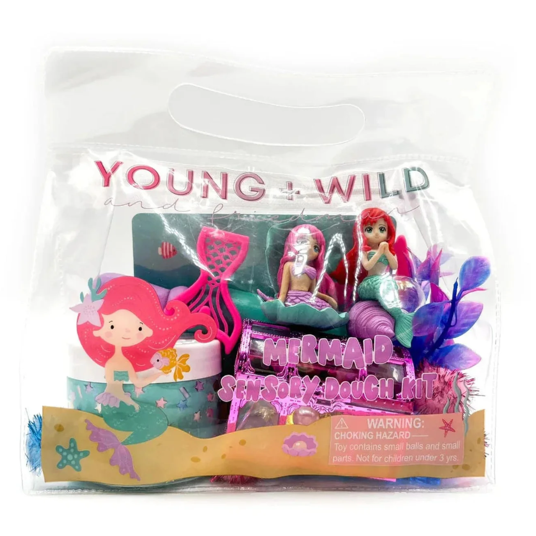 young wild and friedman Sensory Dough Bag - Mermaid