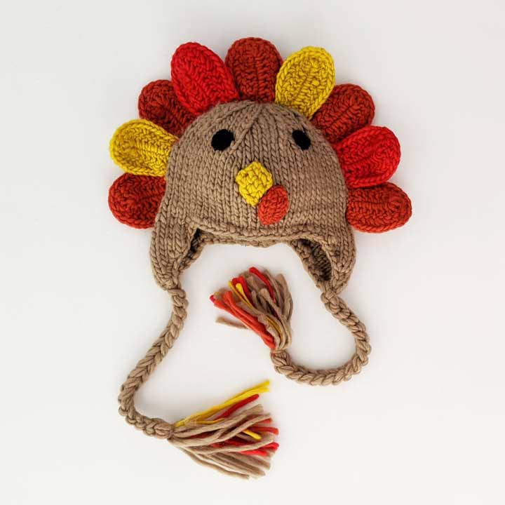 Turkey Earflap Beanie Hat
