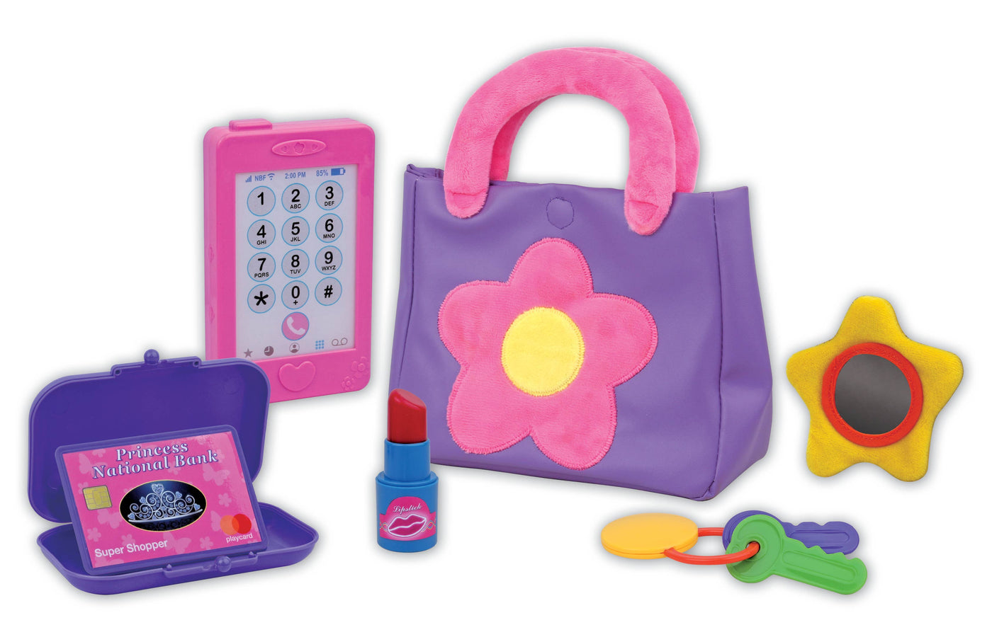 Nothing But Fun Toys - Let's Pretend Play Purse Set