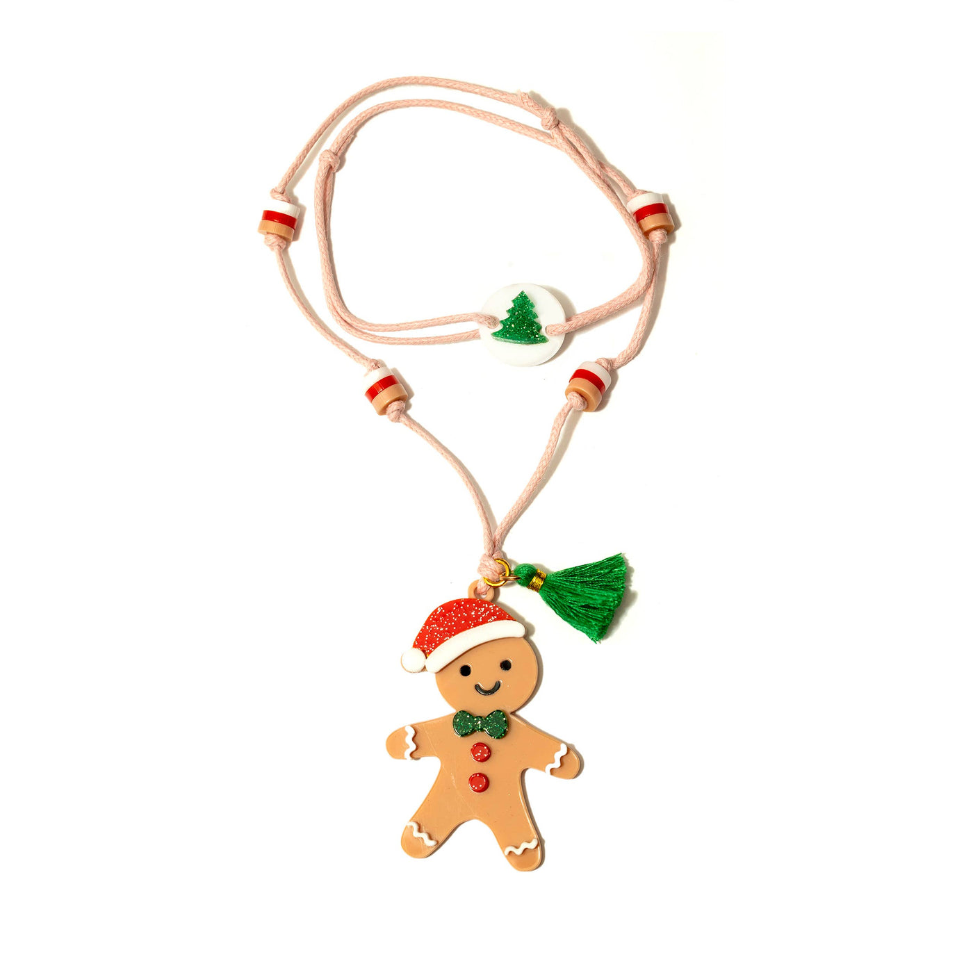 Necklace - Happy Gingerbread Cookie