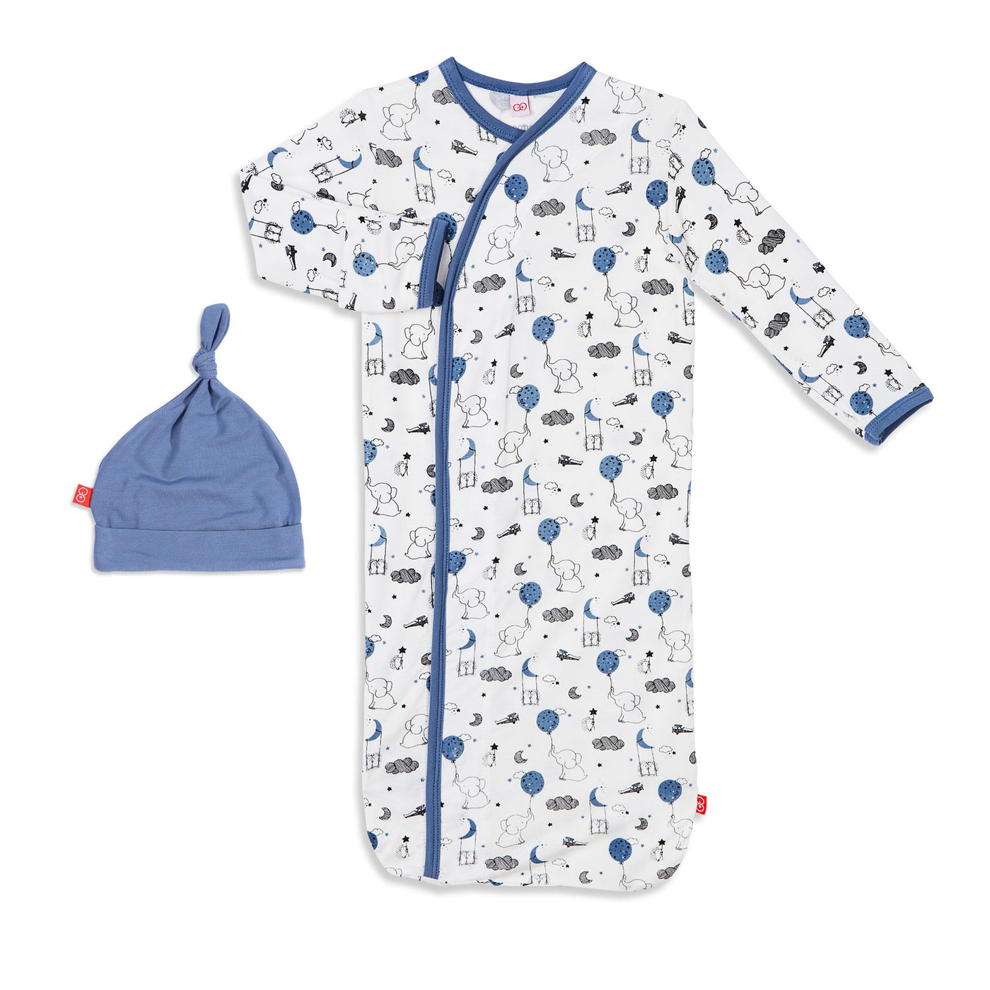 Magnetic Me Sack Gown and Hat Set