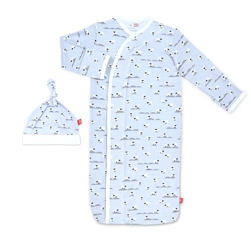 Magnetic Me Sack Gown and Hat Set