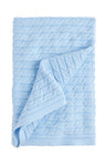 Little English Cable Knit Blanket