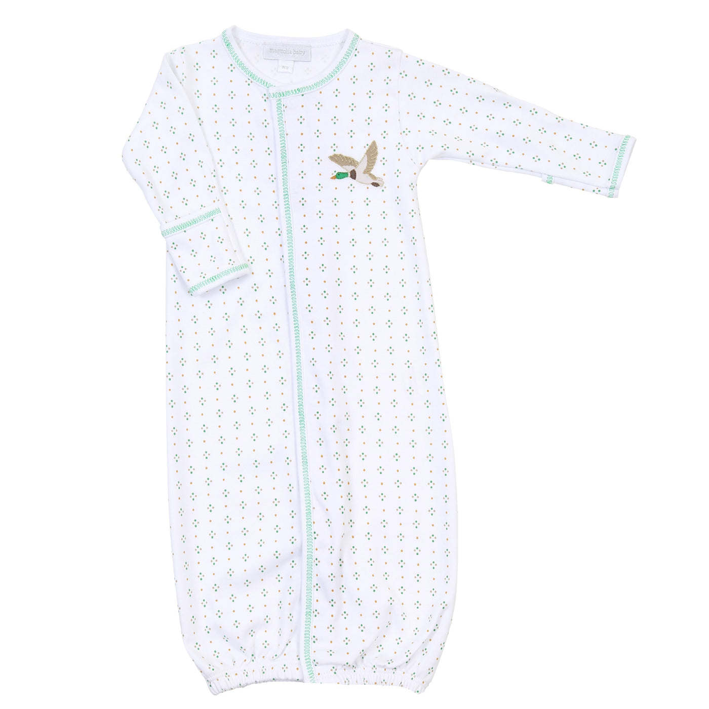 Magnolia Baby Embroidered Converter Gown