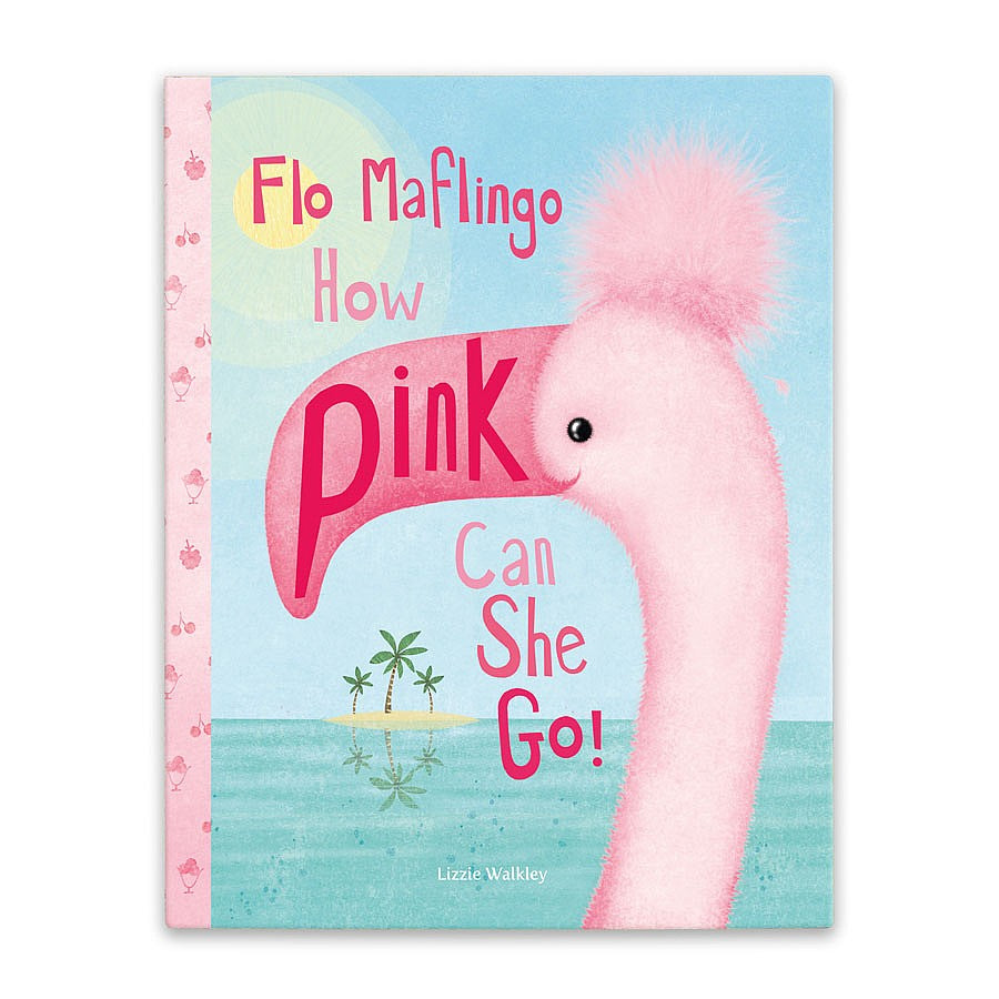 Jellycat Flo Maflingo How Pink Can She Go! Book