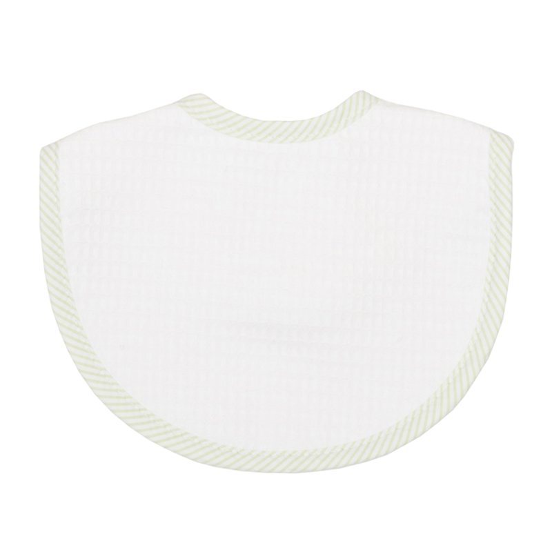 3 Marthas Seersucker Stripe Pique Medium Bib