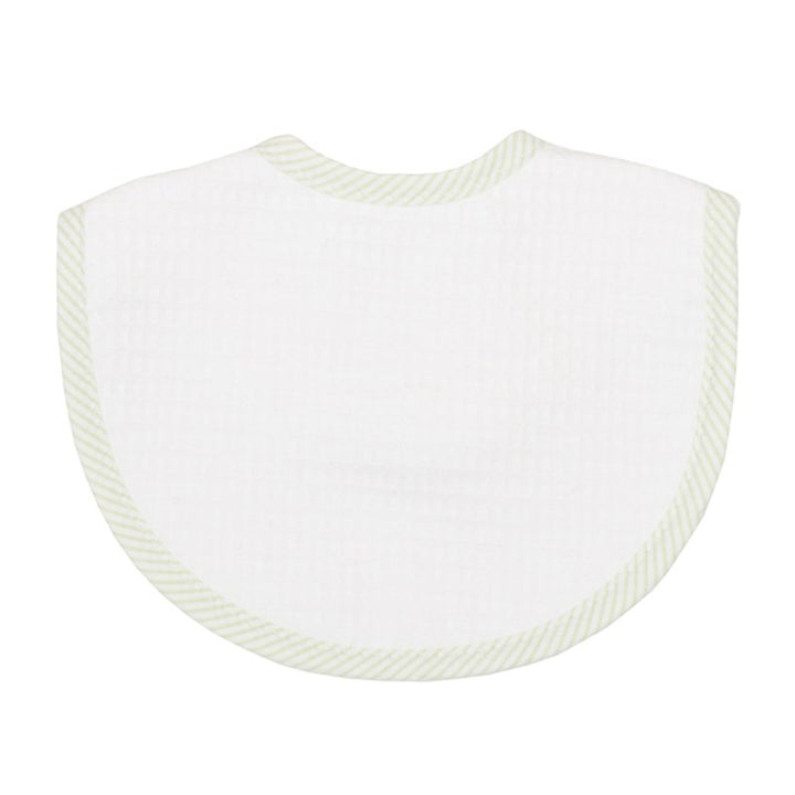 3 Marthas Seersucker Stripe Pique Medium Bib