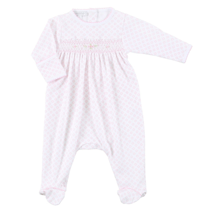 Magnolia Baby Smocked Footie