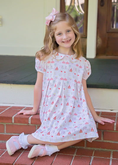 Penny Pleat Dress - ABC Back To School Knit