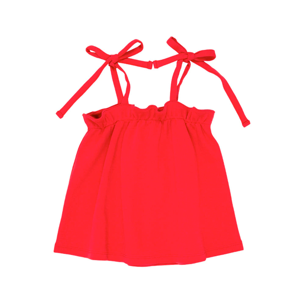 Laineys Little Top Pima - Rosemary Red