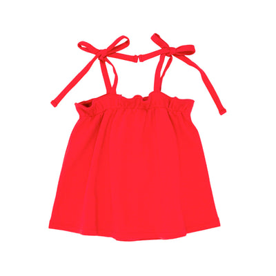 Laineys Little Top Pima - Rosemary Red