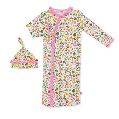 Magnetic Me Sack Gown and Hat Set