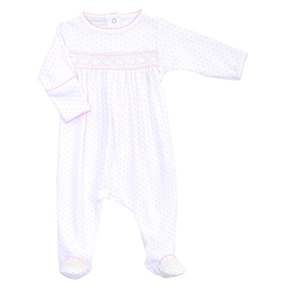 Magnolia Baby Smocked Footie
