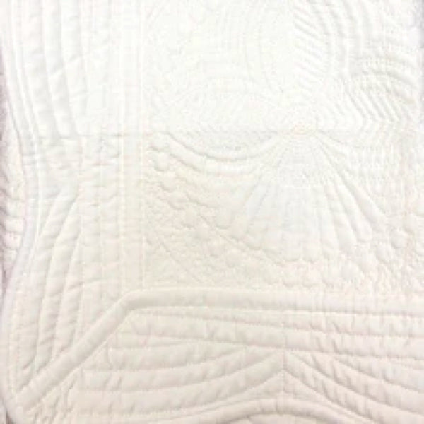 Baby Quilt - White 