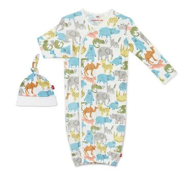 Magnetic Me Sack Gown and Hat Set