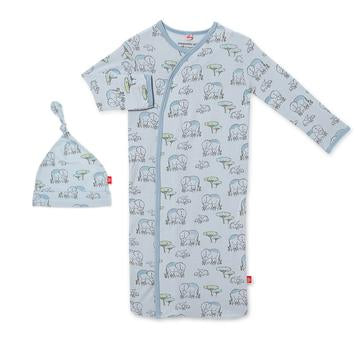 Magnetic Me Sack Gown and Hat Set