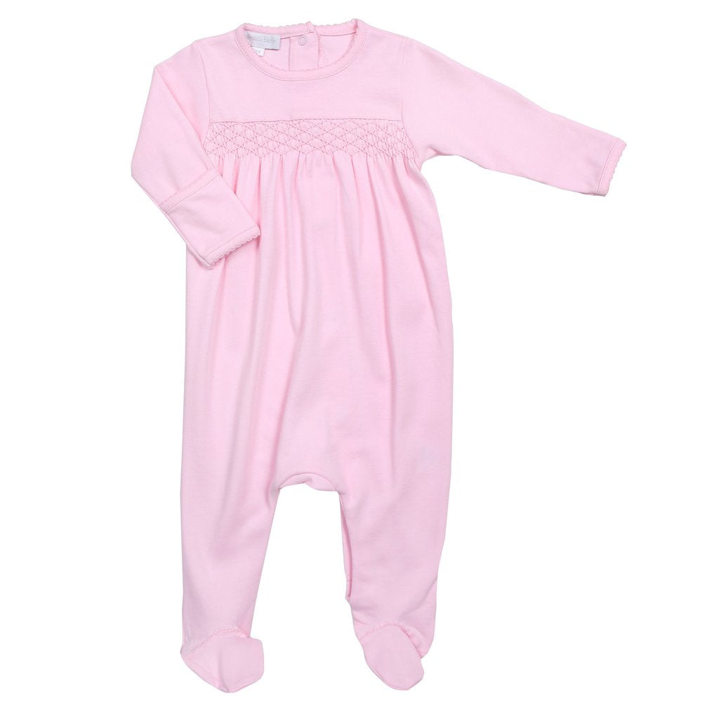 Magnolia Baby Smocked Footie