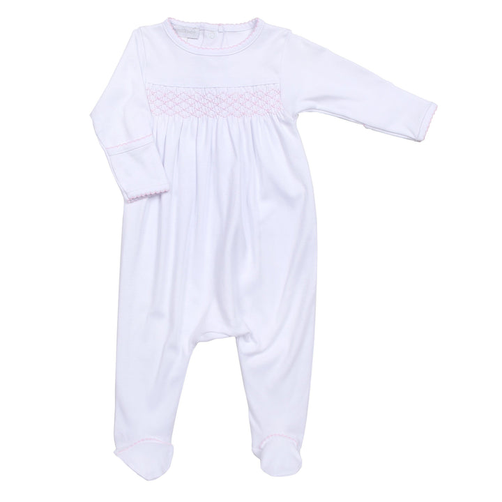 Magnolia Baby Smocked Footie