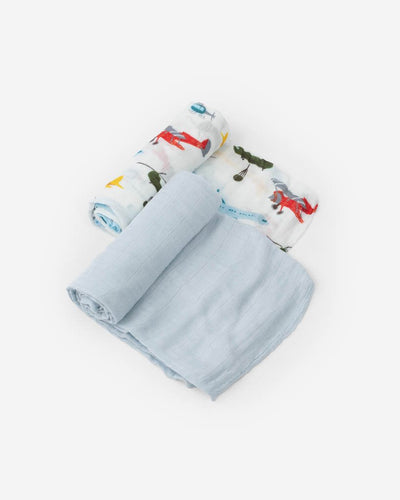 Little Unicorn Cotton Muslin Swaddle 2 Pack