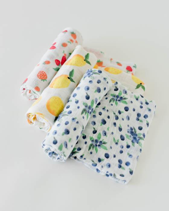 Little Unicorn Cotton Muslin Swaddle 3 Pack