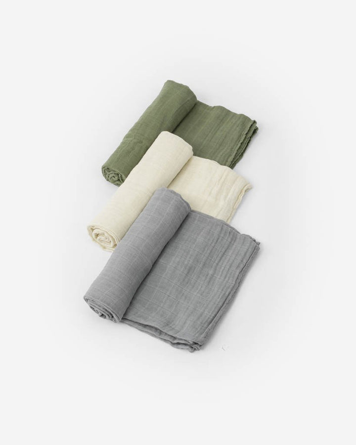 Little Unicorn Cotton Muslin Swaddle 3 Pack