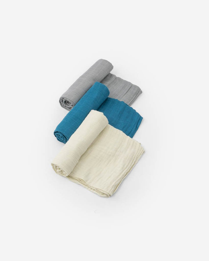 Little Unicorn Cotton Muslin Swaddle 3 Pack