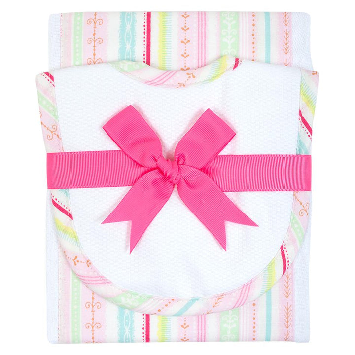 3 Marthas Drooler Bib and Burp Set